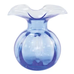 Hibiscus Glass Medium Fluted Vase