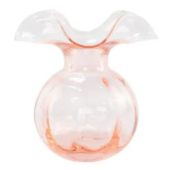 Hibiscus Glass Medium Fluted Vase