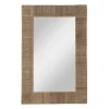 Highball Jute Rectangular Mirror
