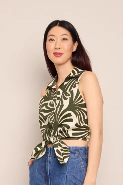 Highland Top in Catalina Olive