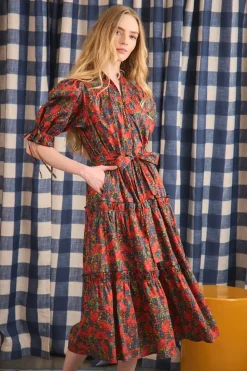 Holloway Dress in Clementina Daisy