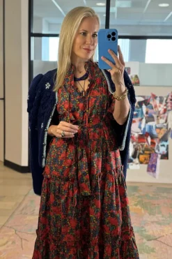 Holloway Dress in Clementina Daisy