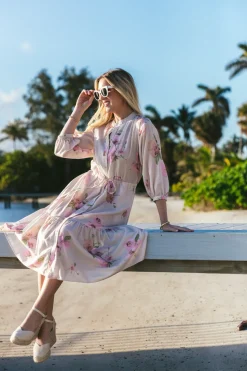 Honey Dress In Cherry Blossom