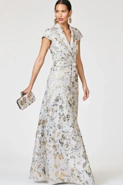 Honora Gown in Golden Gardens