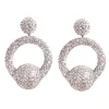 Hoop La La Earring in Crystal