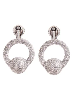 Hoop La La Earring in Crystal