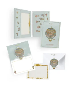 Hot Air Balloon Pop-Up Stationery Set