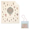 Hot Air Balloons Cashmere Blanket