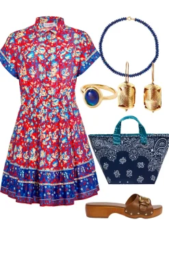 Howard Dress in Tapestry Floral