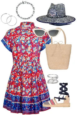 Howard Dress in Tapestry Floral