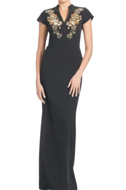 Hudson Gown in Black