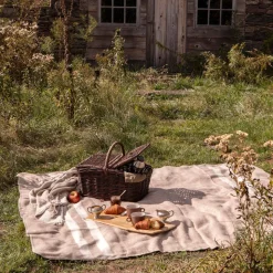 Hudson Woven Picnic Basket