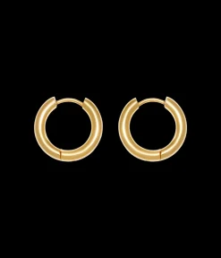 Huggie Hoops in Gold