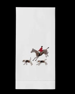 Hunt Scene Hand Towel