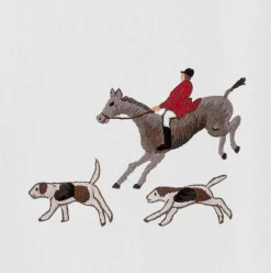 Hunt Scene Hand Towel