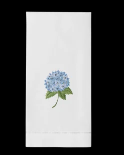 Hydrangea Blue Hand Towel