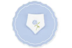Hydrangea Napkin and Vidro Placemat, Set of 2