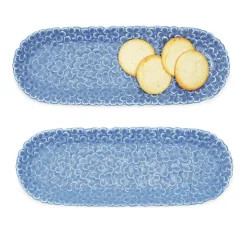 Hydrangea Tidbit / Cracker Dish