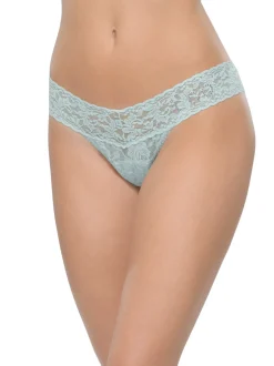 I Do Crystal Signature Lace Low Rise Thong