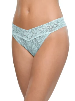I Do Crystal Signature Lace Original Rise Thong