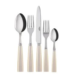 Icone Place Setting in Pearl, Set of 5