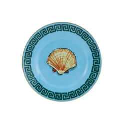 Il Viaggio Di Nettuno Bread Plate in Sea Blue