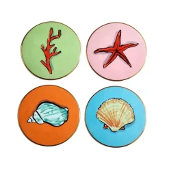 Il Viaggio Di Nettuno Coasters, Set of 4