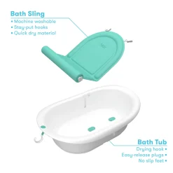 4-in-1 Grow-With-Me Bath Tub