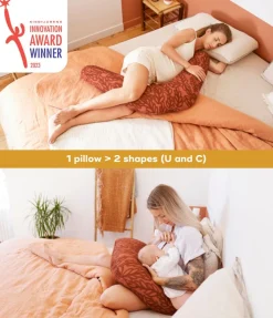 2-in-1 Pregnancy & Infant Feeding Pillow