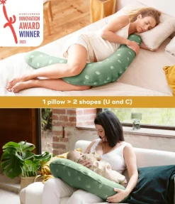 2-in-1 Pregnancy & Infant Feeding Pillow