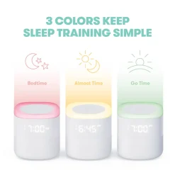 3-in-1 Sound Machine + When-To-Wake Clock + Nightlight
