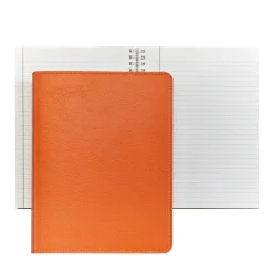 9-Inch Wire-O-Notebook in Goatskin Leather