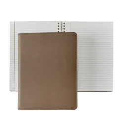 9-Inch Wire-O-Notebook in Traditional Leather