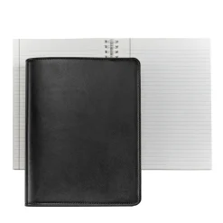 9-Inch Wire-O-Notebook in Traditional Leather