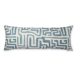 Indigo Classic Kuba Cloth Pillow
