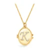 Initial Locket Necklace