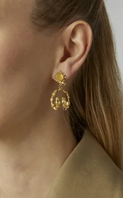 Inseparables Earring in Gold