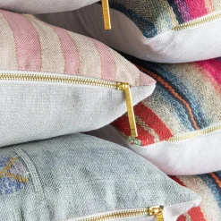 Iris Cactus Silk Pillow