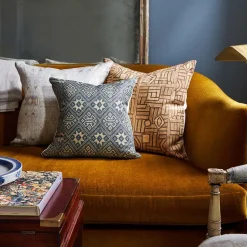 Iris Cactus Silk Pillow