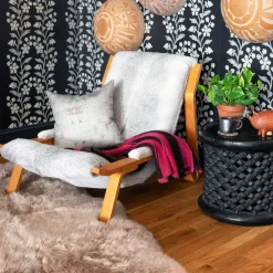 Iris Cactus Silk Pillow