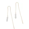 Iris Earrings in White