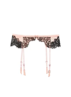 Iris Lace Garter Belt