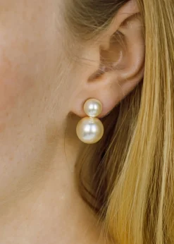 Iris Pearl Earrings