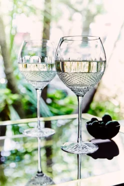 Irish Lace White Wine, Set of 2