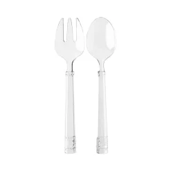 Isabella Arcylic Salad Servers
