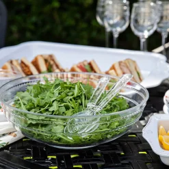 Isabella Arcylic Salad Servers