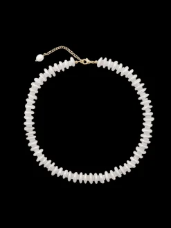 Isla Necklace in White