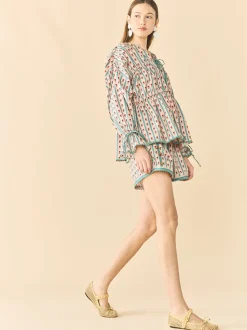 Isle Top in Poppy Fields Floral