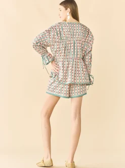 Isle Top in Poppy Fields Floral