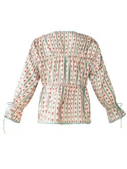 Isle Top in Poppy Fields Floral